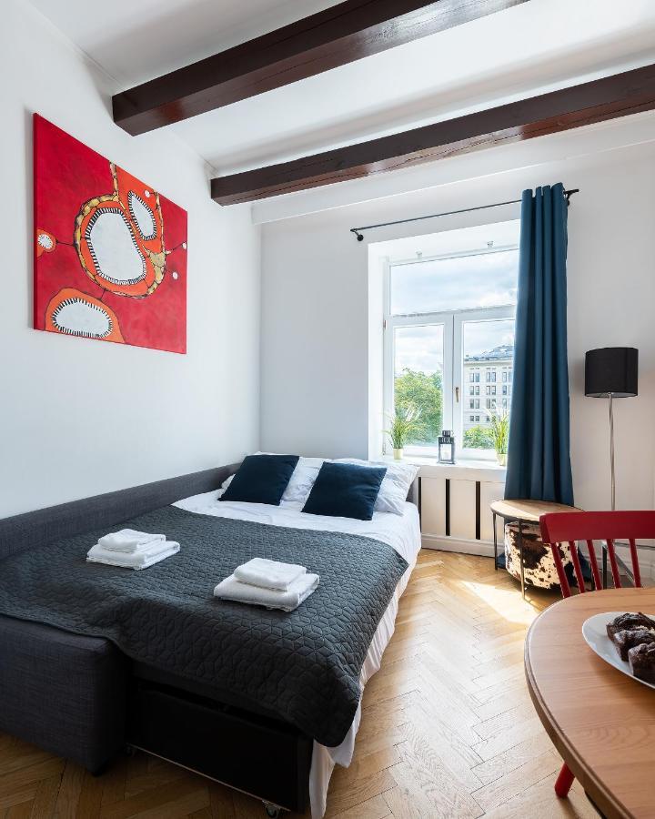 Wspolna 54A - Red - Good Apartments Varşova Dış mekan fotoğraf
